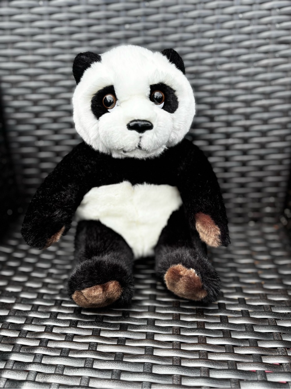 Living Nature Panda Plush with Real Panda Sounds – Working – 12”